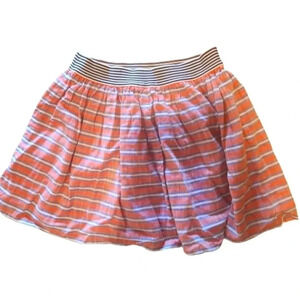 THML  by Anthropology  pink, white and blue striped mini skirt Size Small